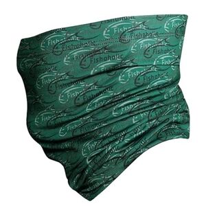 Fishing Face Mask Neck Gaiter Hunting Buff - UPF50+ Sun Protection Green